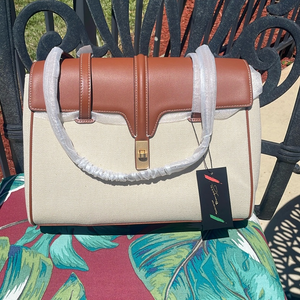 Silvano Borgatti NEW ITALIAN LEATHER🇮🇹 ENGLISH TAN/OATMEAL